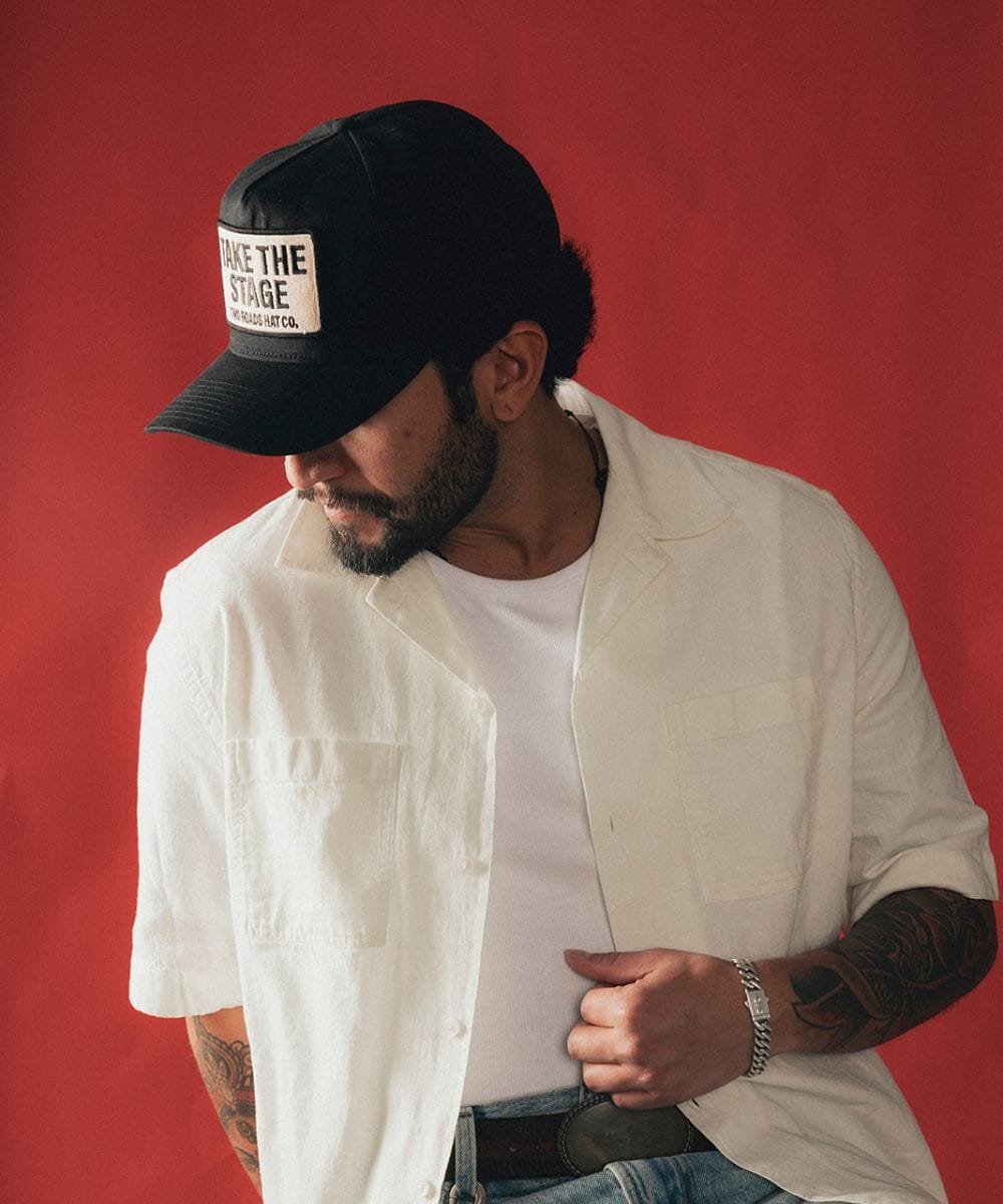 DEMONBREUN CANVAS TRUCKER CAP