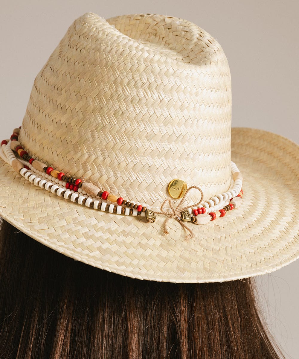 Layered Beaded Hat Band - GIGI PIP