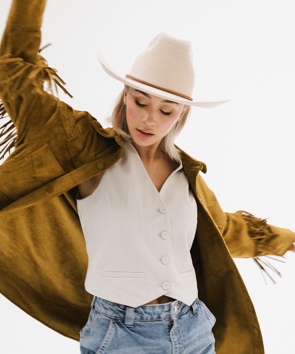 Vegan Leather Bolo Band - GIGI PIP #color_brown