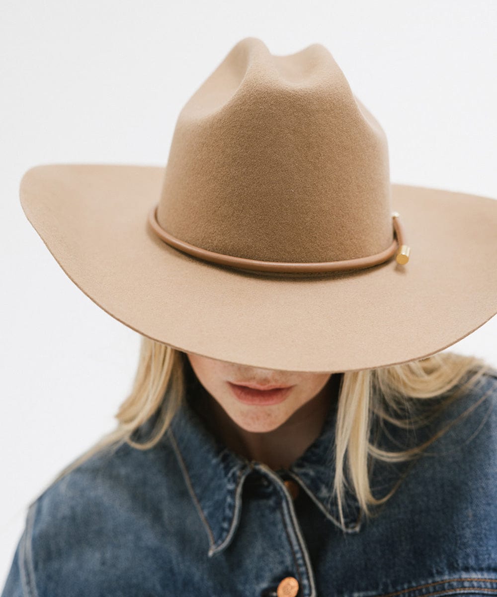 Vegan Leather Wrap Band - GIGI PIP #color_brown