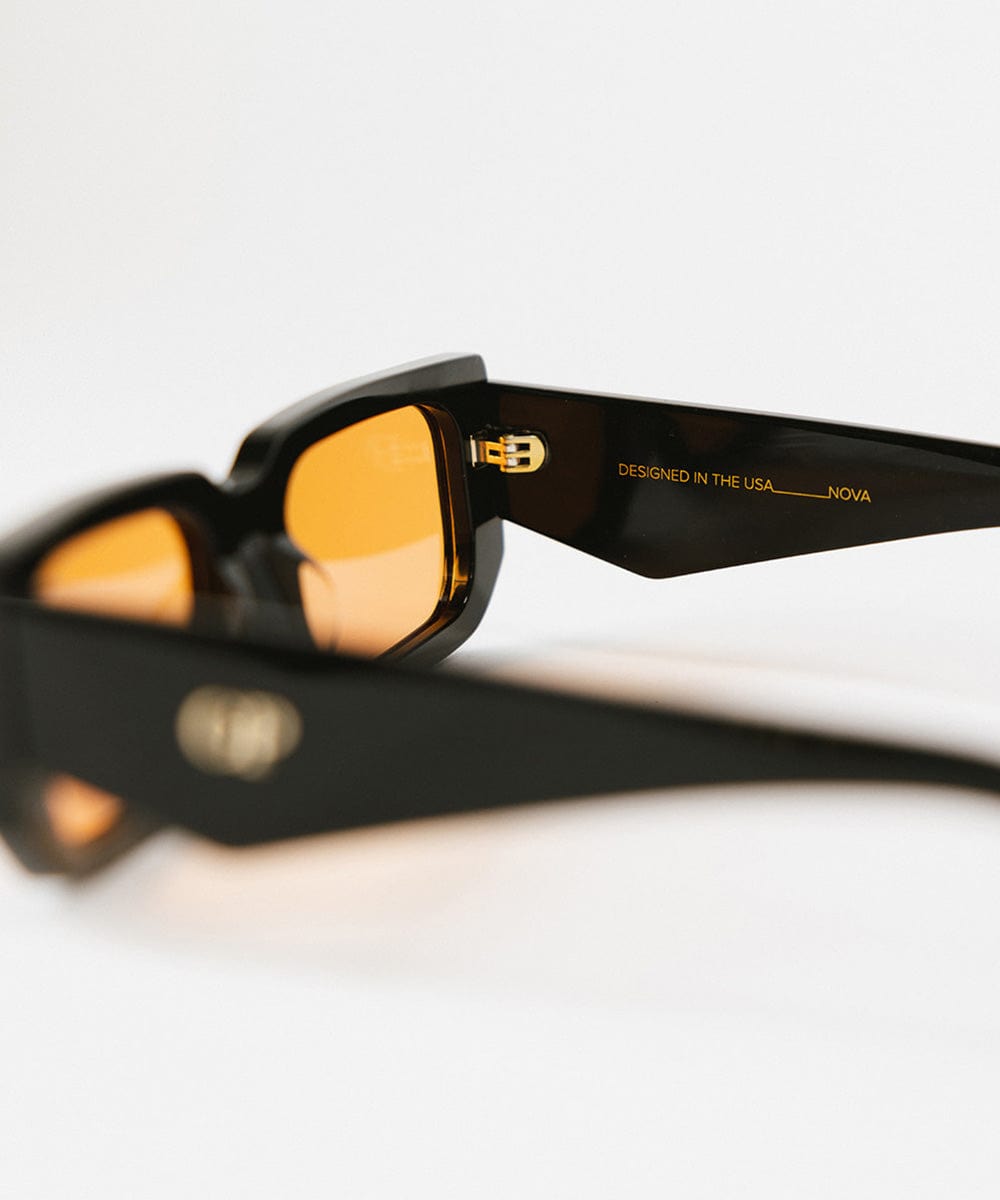 Nova Rectangle Sunglasses - GIGI PIP #color_black