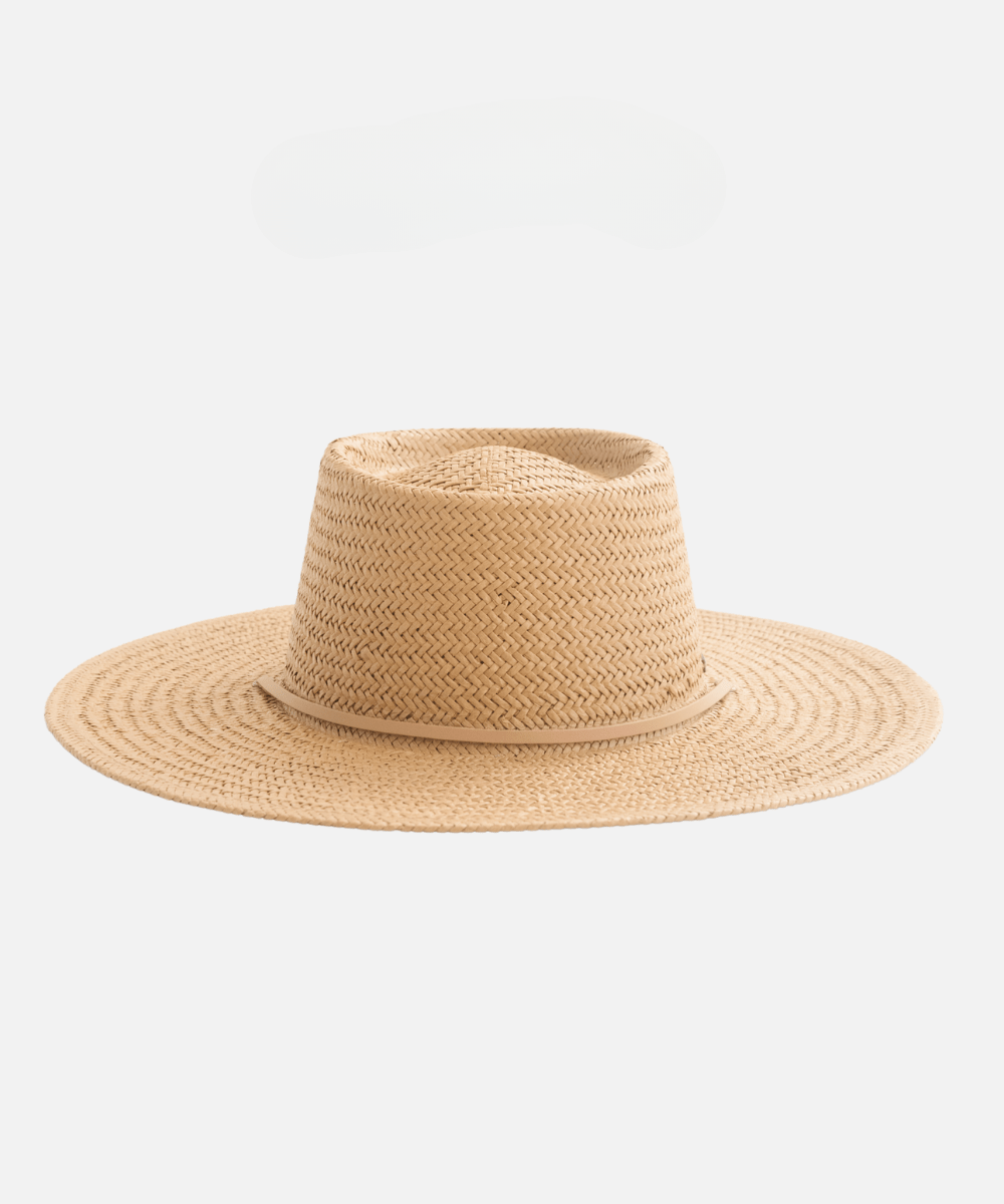 Aiden Straw Pork Pie - Natural BLEMISHED - GIGI PIP