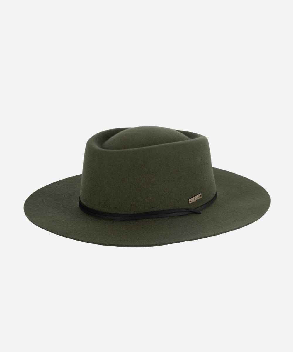 Green fedora hat with a black band  on a white background #color_green
