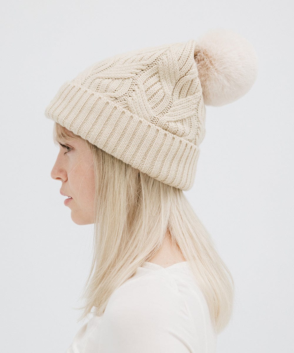Ida Cable Knit Beanie - GIGI PIP