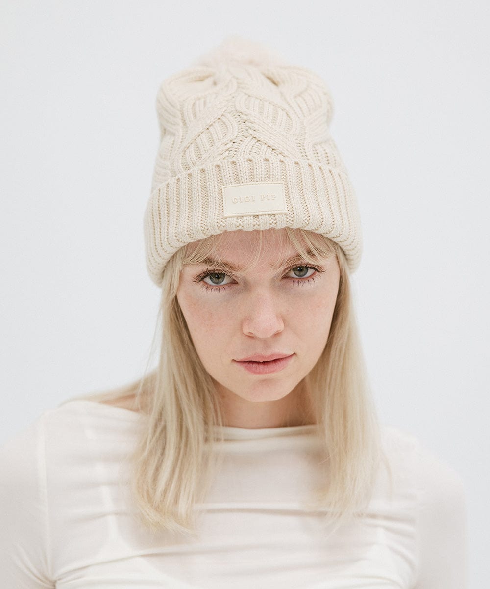 Ida Cable Knit Beanie - GIGI PIP