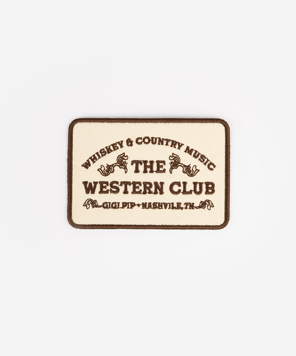 Western Club Patch