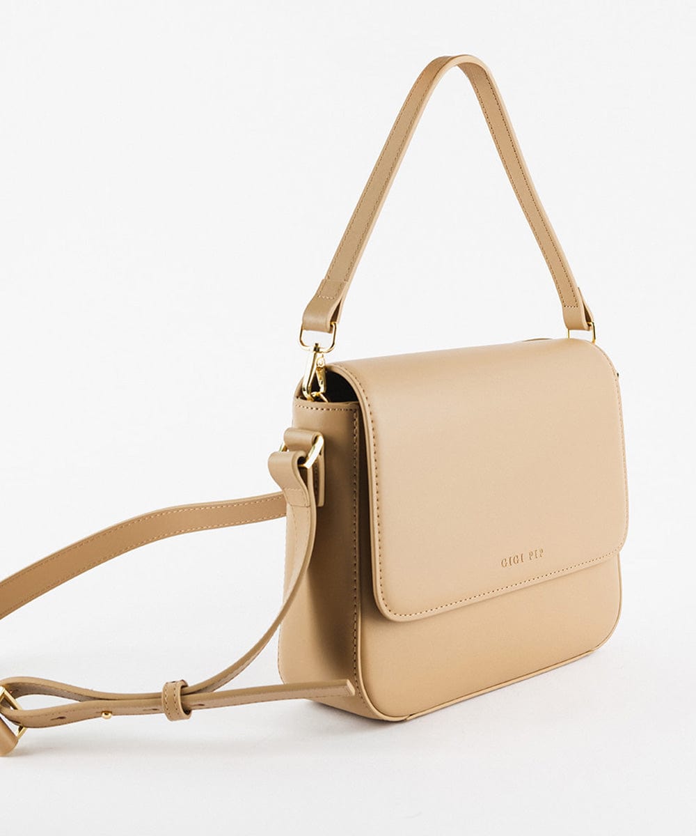 Rhys Crossbody Genuine Leather Bag - GIGI PIP #color_tan