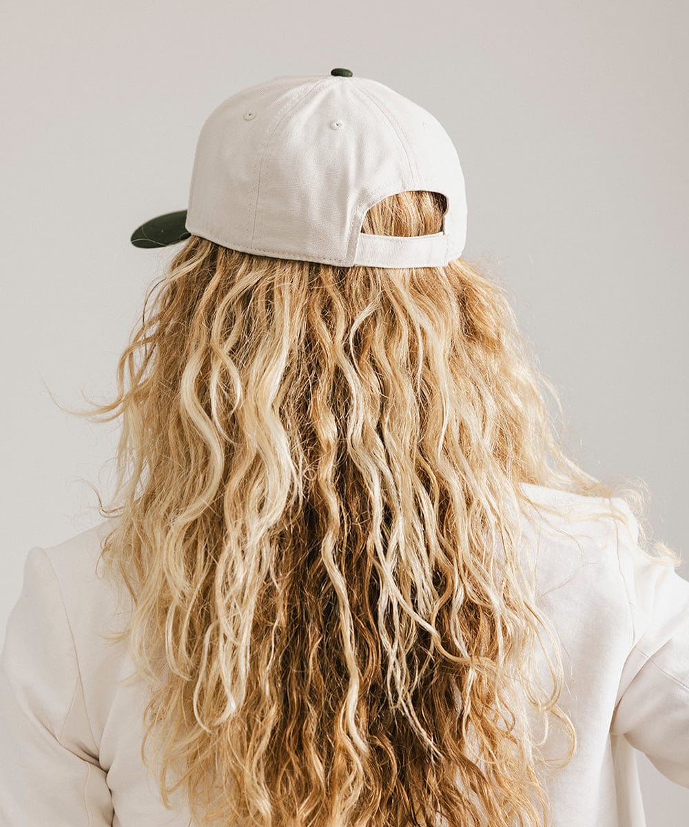Gigi Pip Trucker Hat - GIGI PIP #color_cream - dark green