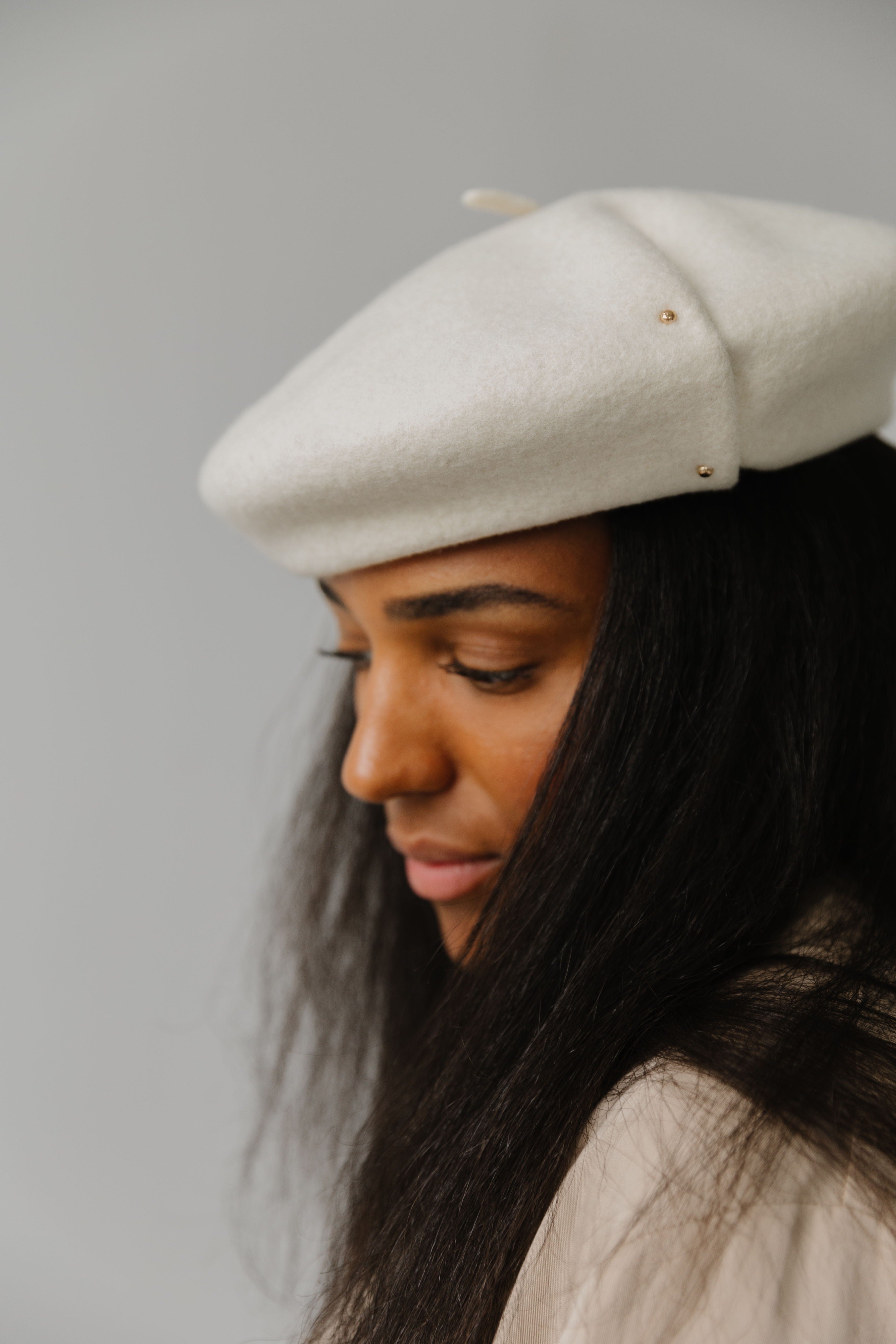 Lola Beret - GIGI PIP #color_off white