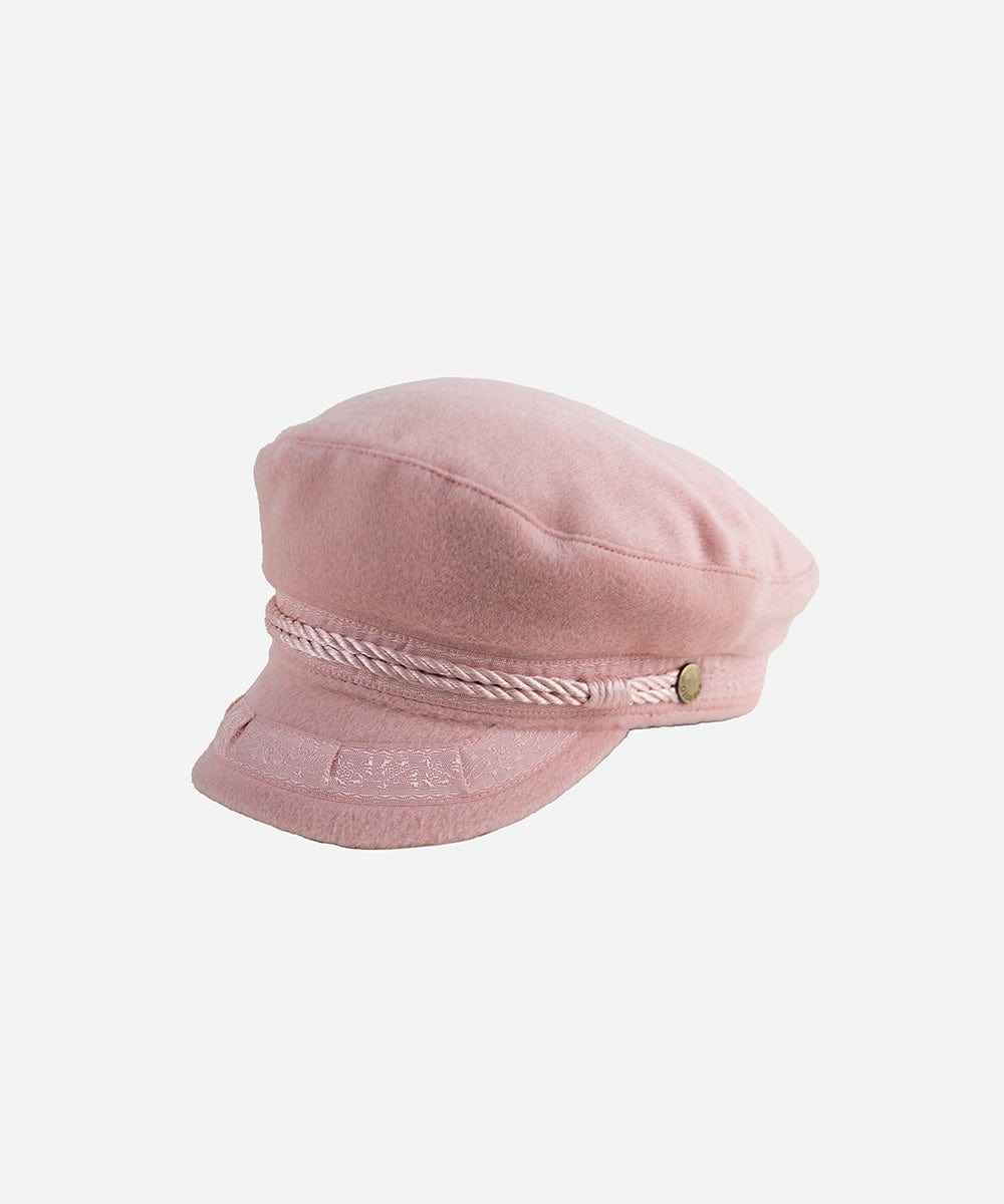 A blush colored lieutenant cap on a white background #color_blush