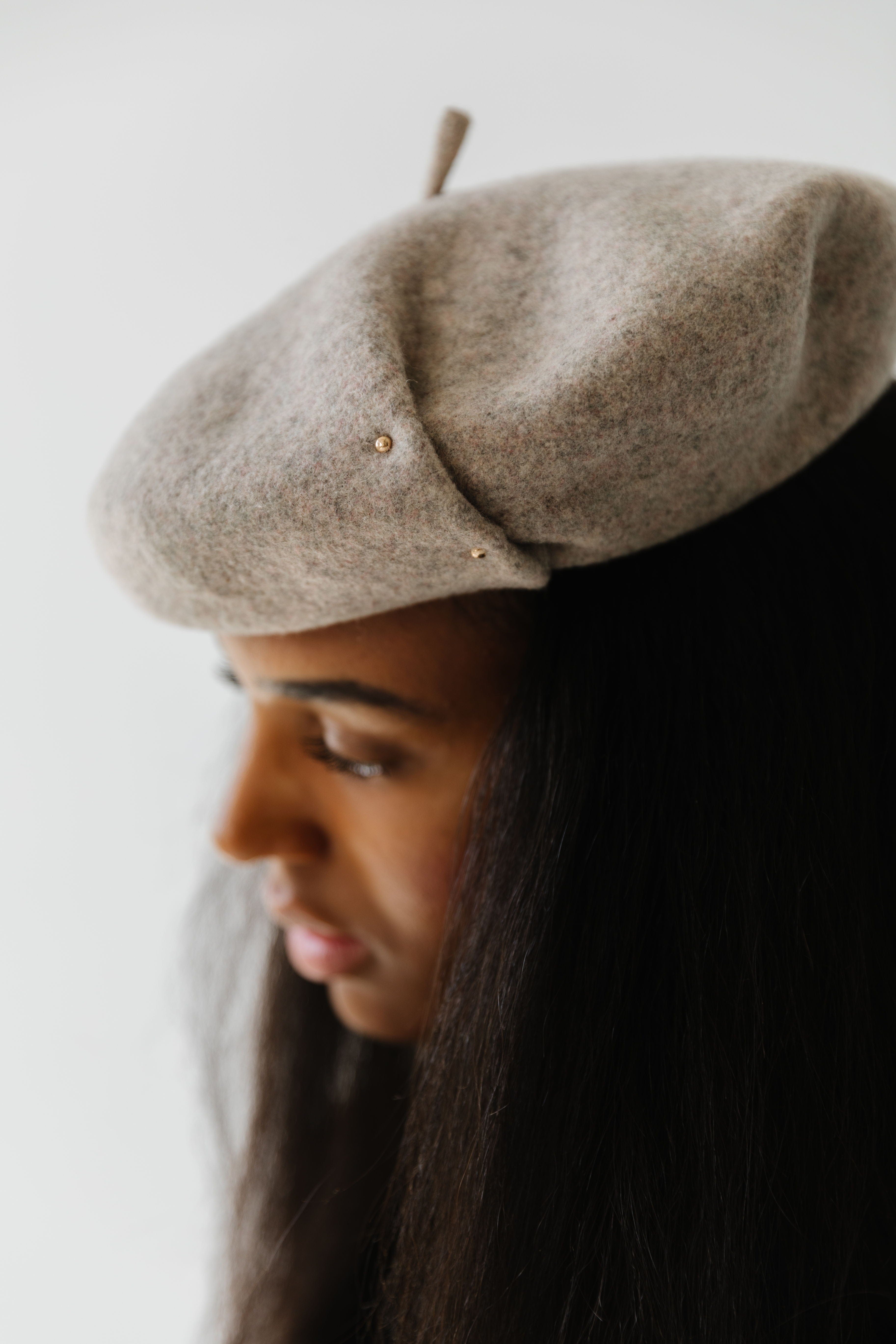 Lola Beret - GIGI PIP #color_taupe