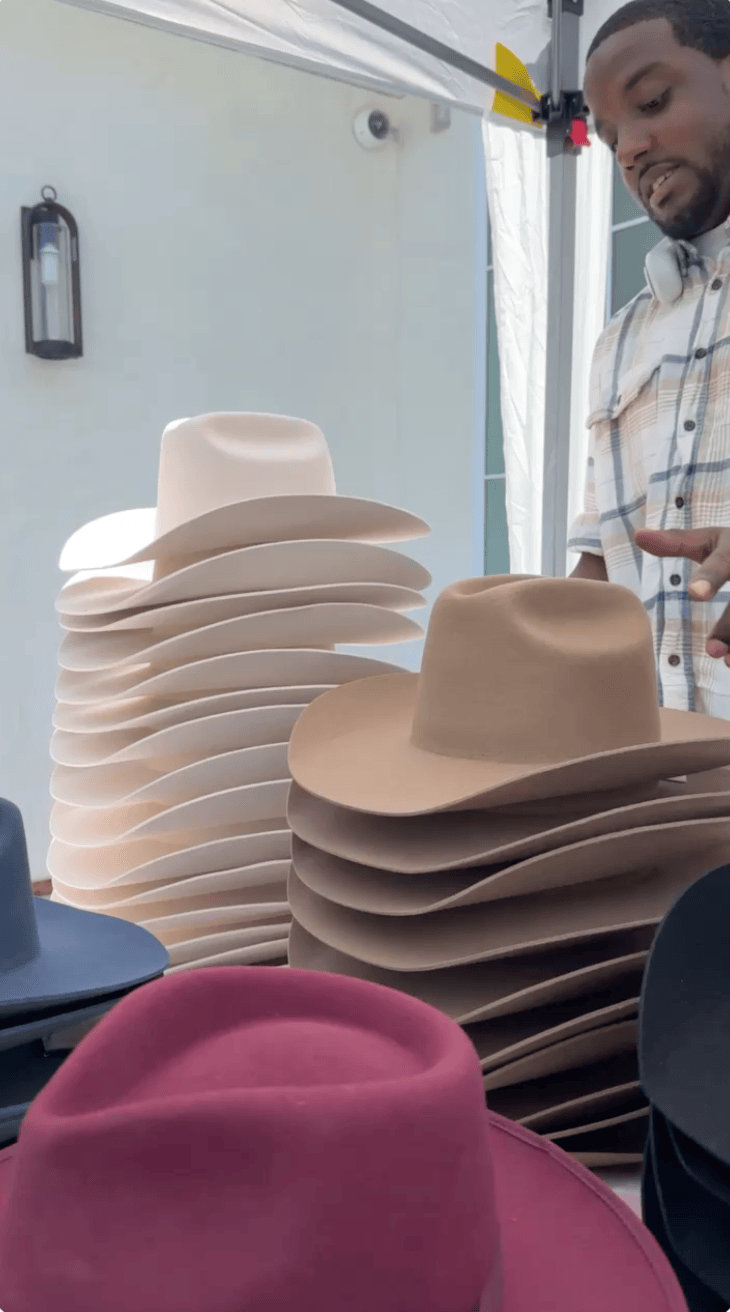 Memorable Custom Hat Bar Event for Coastal Cowgirl Birthday Party in Malibu