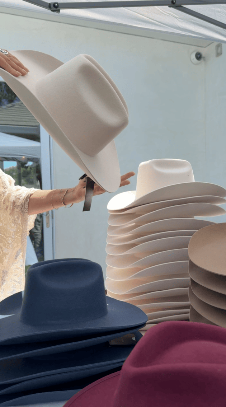 Memorable Custom Hat Bar Event for Coastal Cowgirl Birthday Party in Malibu