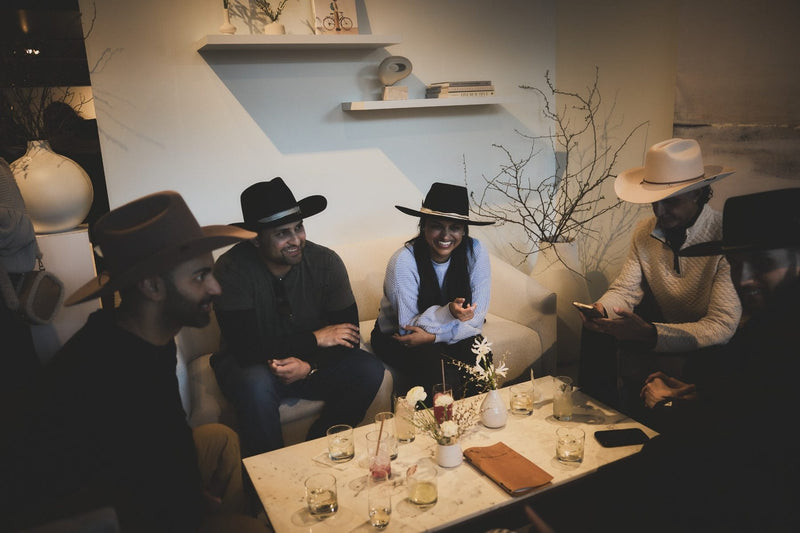 Vintage and Classy Hat Bar with Range Rover