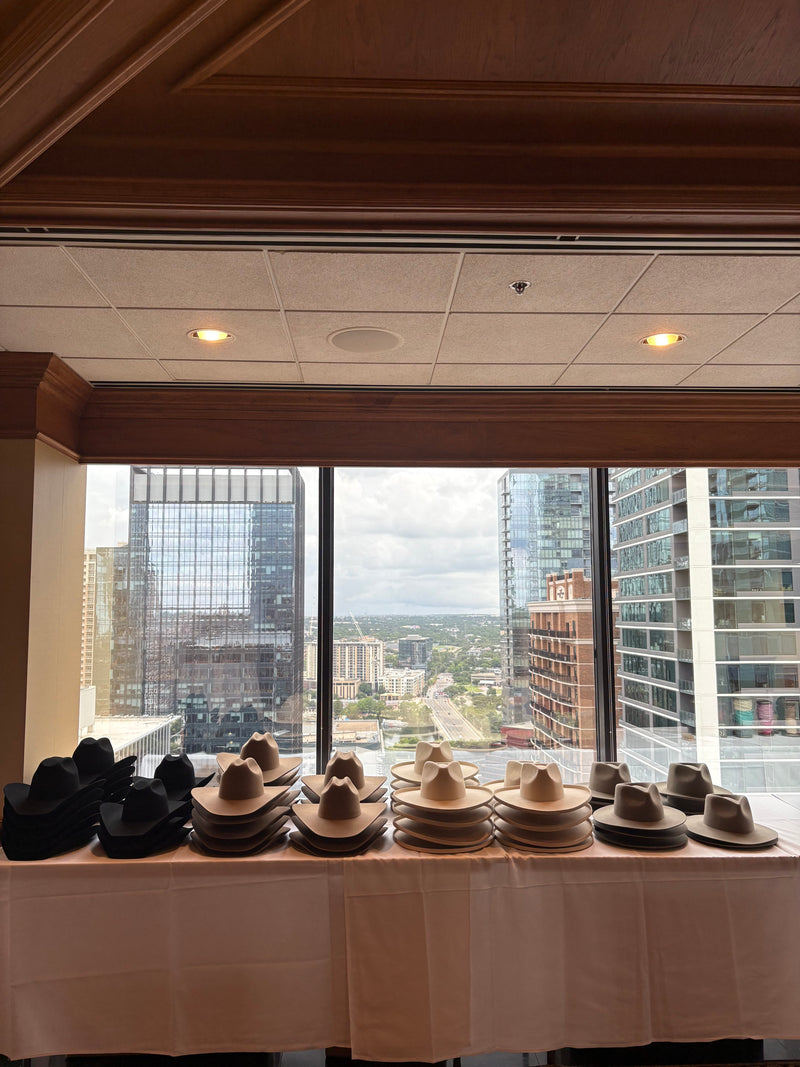 Custom Hat Bar Event for an Accounting Firm in Austin, Texas