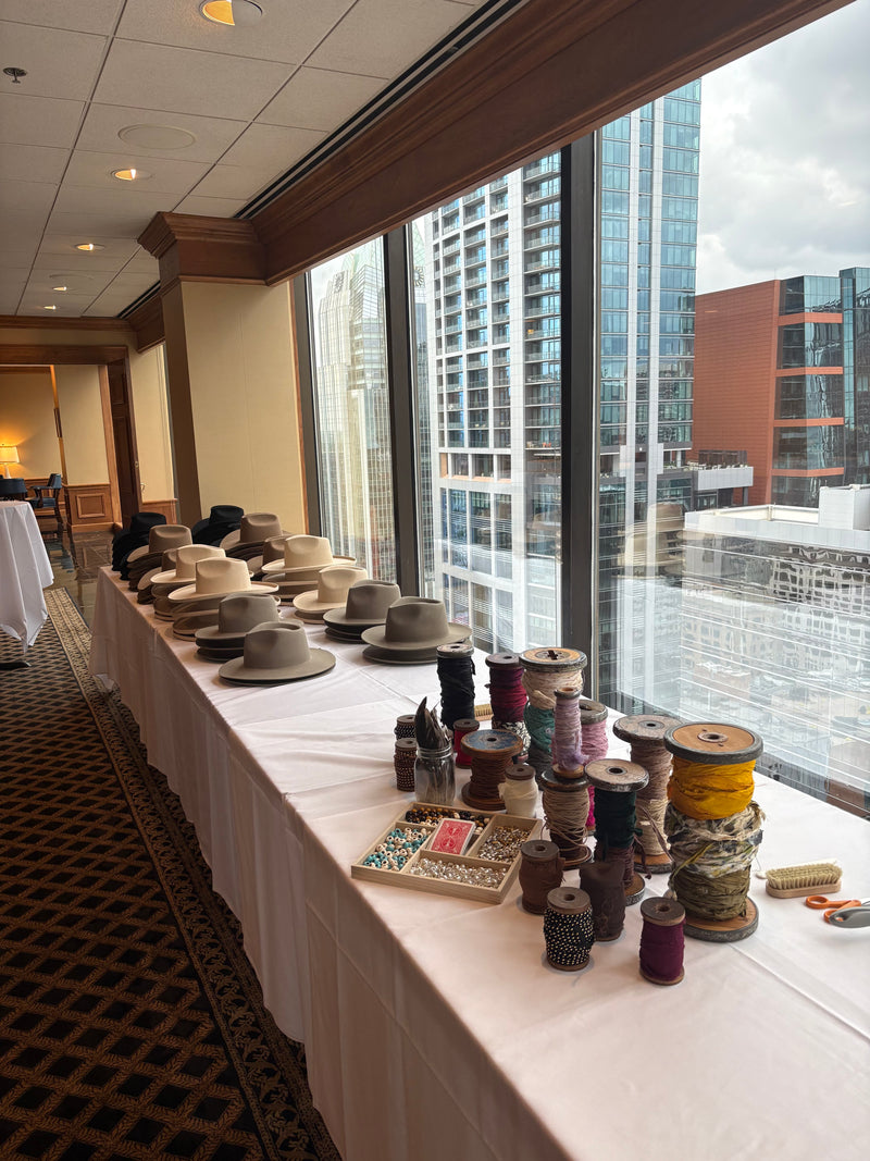 Custom Hat Bar Event for an Accounting Firm in Austin, Texas