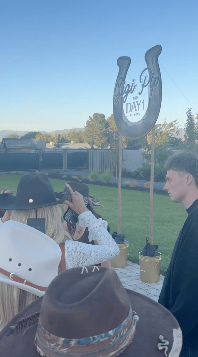 Meaningful Custom Hat Bar Event for Day 1 Fit's Utah Community at Sagewoods Events Center