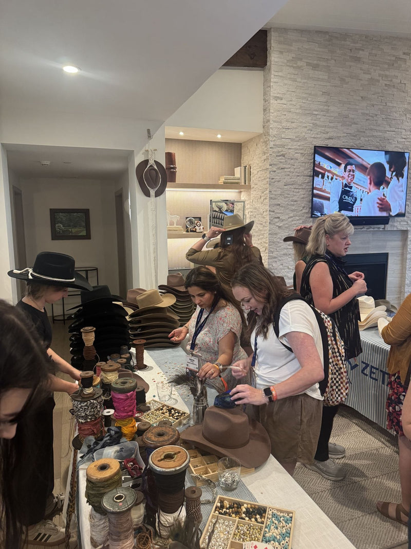 Custom Hat Bar Event at Zeta Global's Networking Gathering in Frisco, Texas