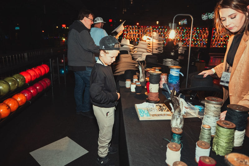 Western Custom Hat Bar Event for CMA 2025 at Brooklyn Bowl Nashville