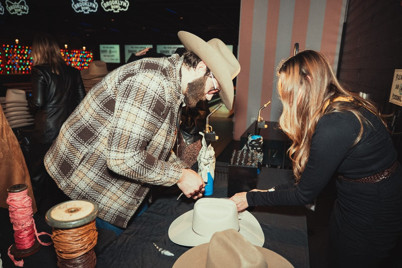 Western Custom Hat Bar Event for CMA 2025 at Brooklyn Bowl Nashville