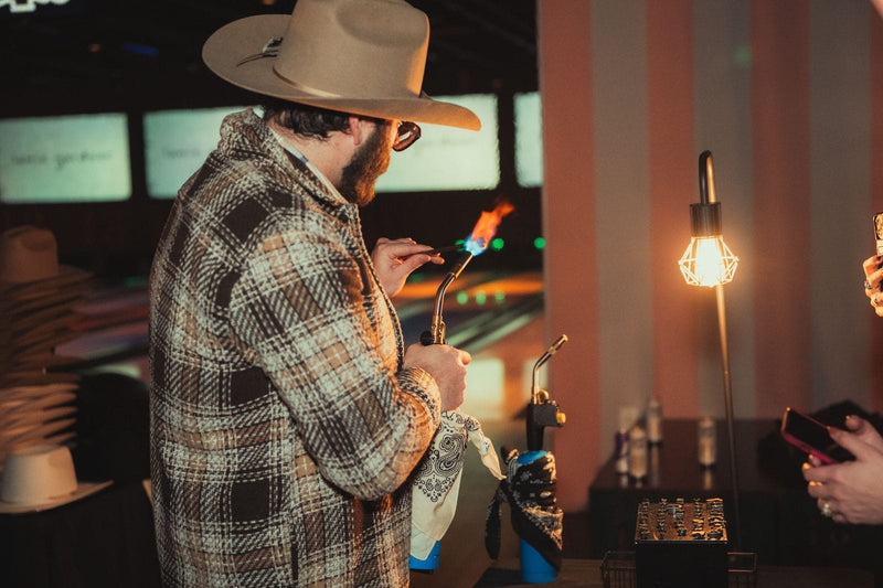 Western Custom Hat Bar Event for CMA 2025 at Brooklyn Bowl Nashville