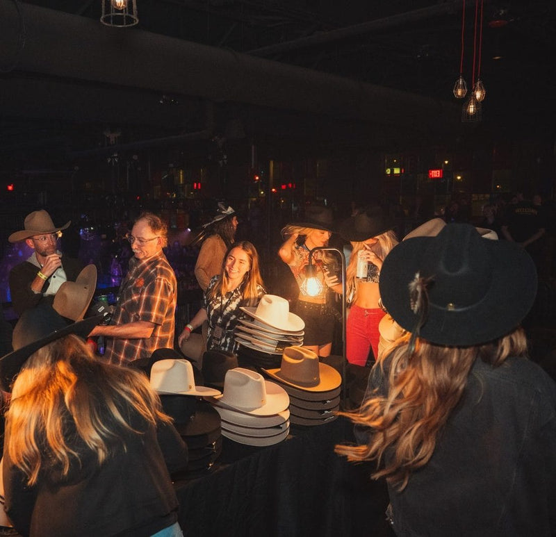 Western Custom Hat Bar Event for CMA 2025 at Brooklyn Bowl Nashville