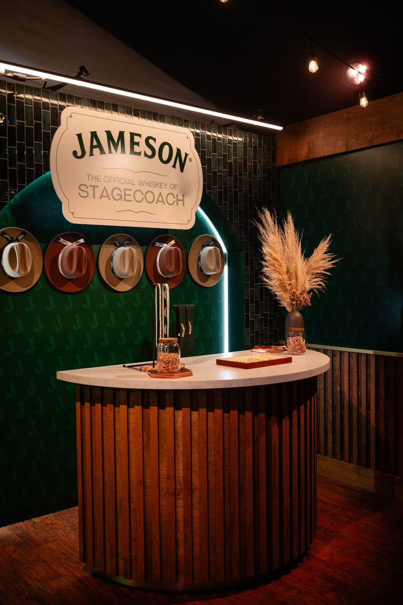 Gigi Pip + Jameson Whiskey + Stagecoach
