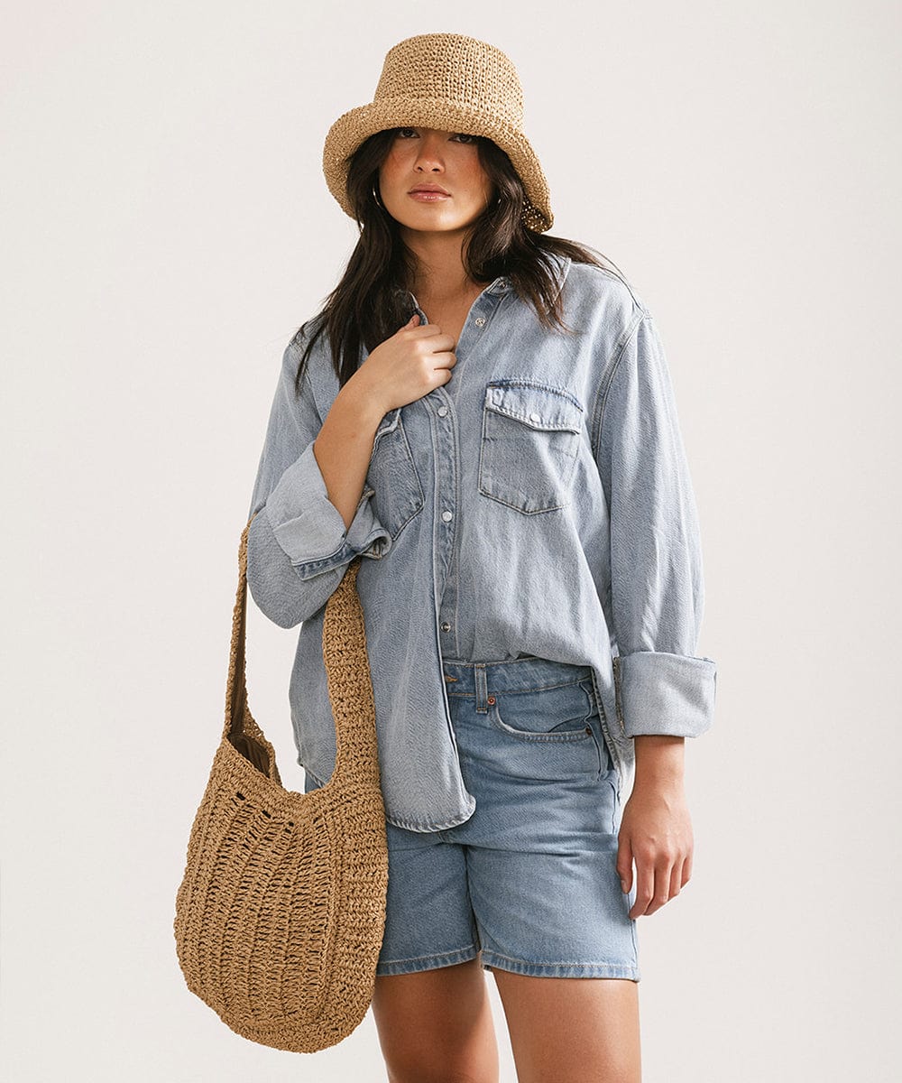 Soleil Straw Bag