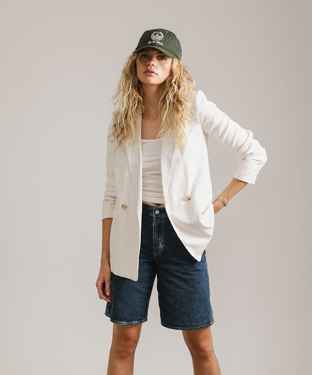 Gigi Crest Ball Cap - GIGI PIP #color_dark green