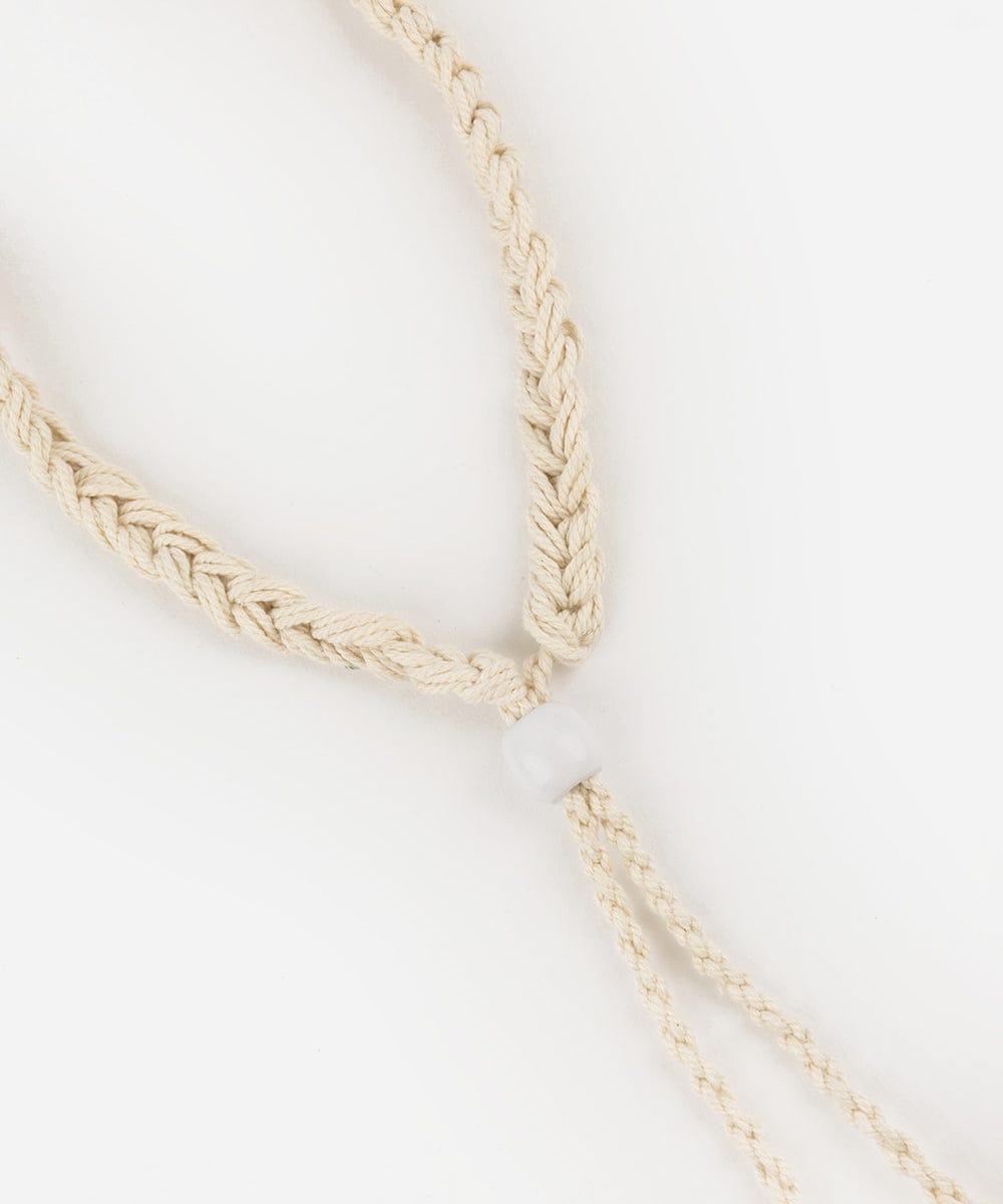 Bands Braided Rope Hat Band Natural White