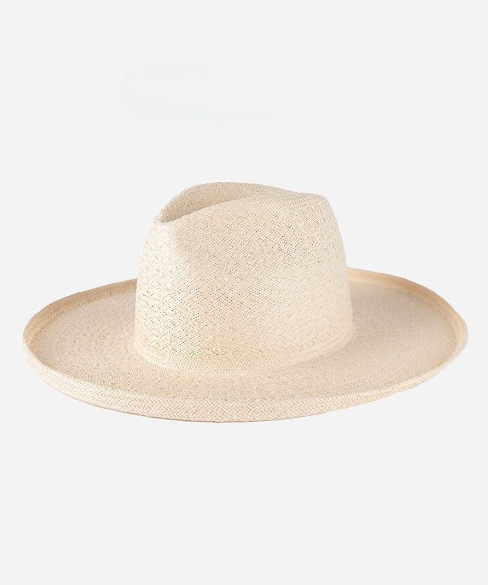 Cara Loren Straw Hat - White BLEMISHED - GIGI PIP