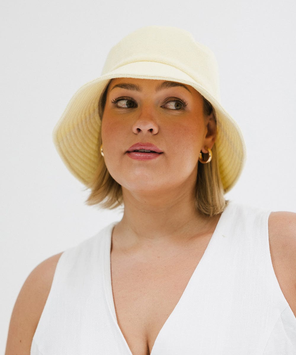 Blair Terry Bucket Hat - GIGI PIP #color_butter yellow
