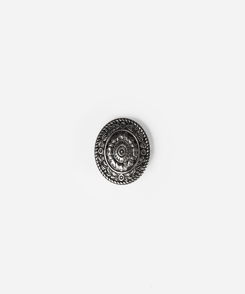 Metal bushing on a white background #color_silver