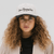 Gigi Pip trucker hats for women - Slow Morning Club Canvas Trucker Hat - 100% cotton canvas w/ cotton sweatband + reinforced from inner panel with 100% plolyester mesh trucker with Slow Morning Club embroidered on the front panel featuring an adjustable back strap [cream-dark green]