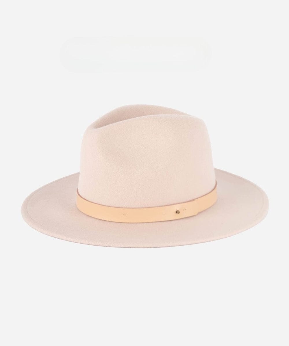 Shiloh Fedora With Leather Band - BLEMISHED - GIGI PIP