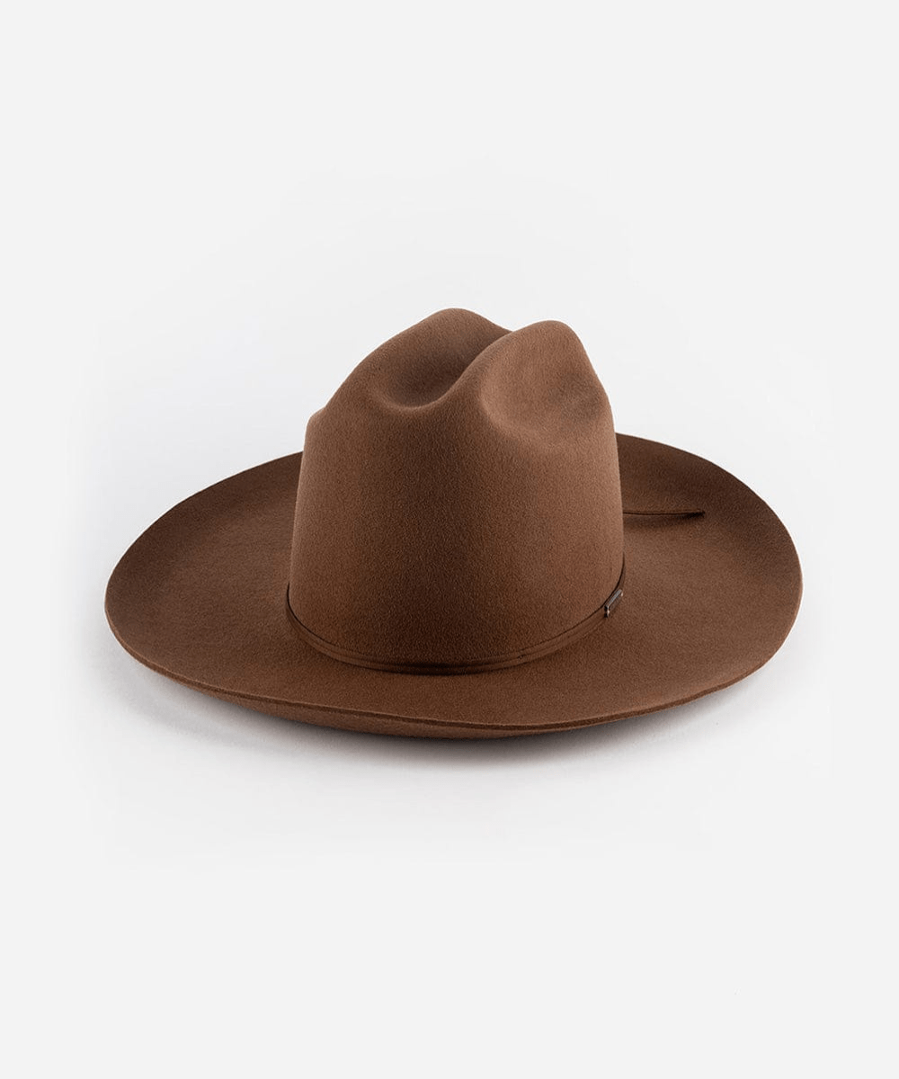 Ezra Western Hat - Dark Oak BLEMISHED - GIGI PIP