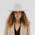 Gigi Pip felt hats for women - Ezra Western - classic cattleman crown with a stiff, upturned brim and features a removable tonal grosgrain band [black]