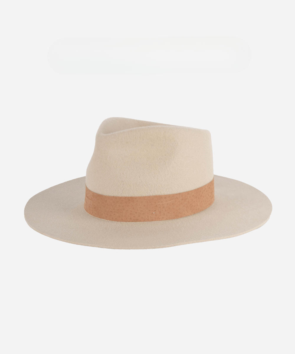 Miller Fedora - Ivory BLEMISHED - GIGI PIP