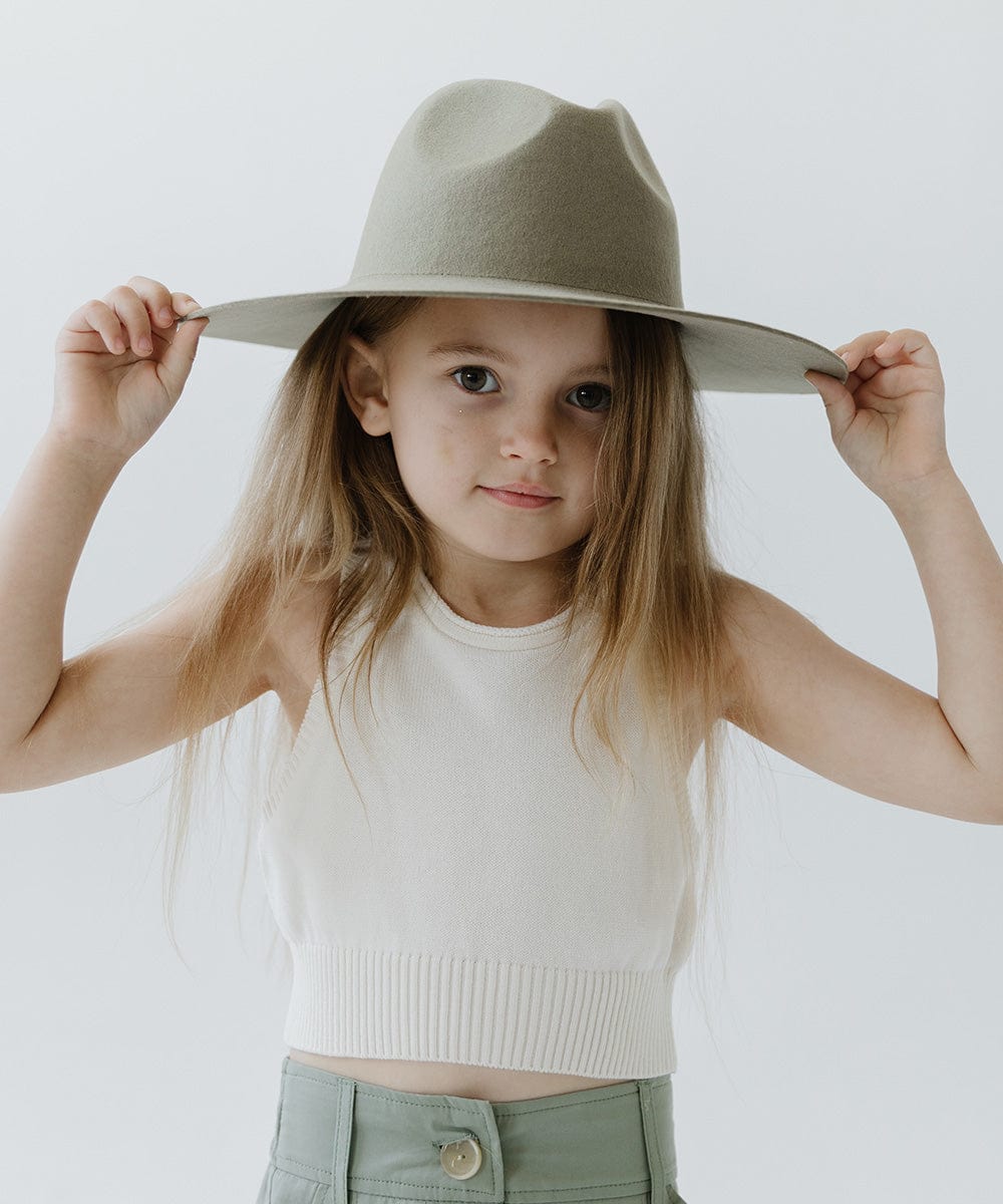 Felt Hats Kids Emma Wide Brim Fedora