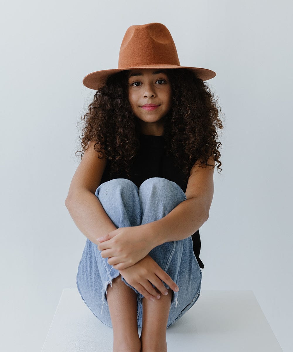Felt Hats Kids Emma Wide Brim Fedora
