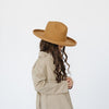 Gigi Pip felt hats for kids - Maude Kids Pencil Brim - curved crown with a stiff, wide brim with pencil rolled up edge [cinnamon]