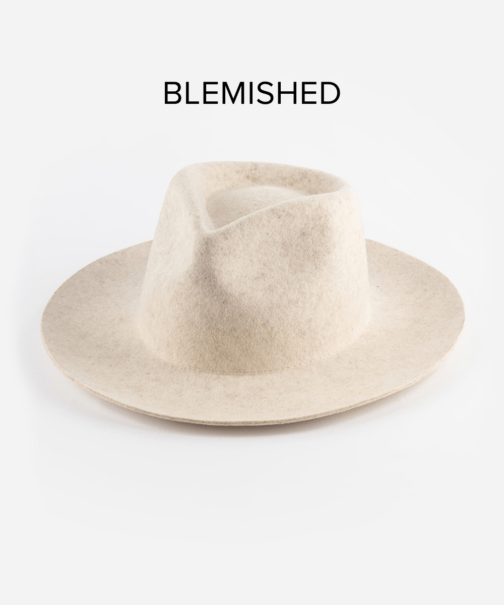 Felt Hats Zephyr Rancher - Mix Ivory BLEMISHED Mix Ivory / XS 55