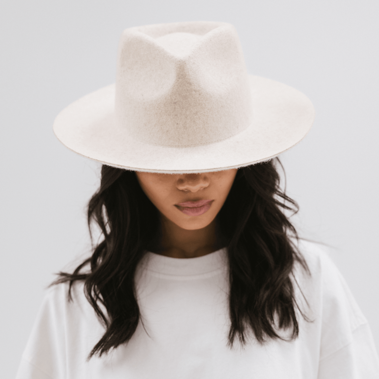 Fedora Hats For Women Wide Brim Rancher Straw GIGI PIP