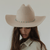 Gigi Pip hat bands + trims for women - Turquoise Stone Band - fine metal + turquoise stone hat band featuring an adjustable chain closure for a customized fit [silver]