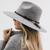 Gigi Pip hat bands + trims for women's hats - Lasso Band - 100% genuine leather + gold plated metal hat band with gigi pip engraved on gold metal details, one size fits all [beige]