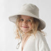 Gigi Pip bucket hats for kids - Rhode Kids Bucket Hat - 100% cotton adjustable bucket hat for kids featuring a removable chin strap [grey]