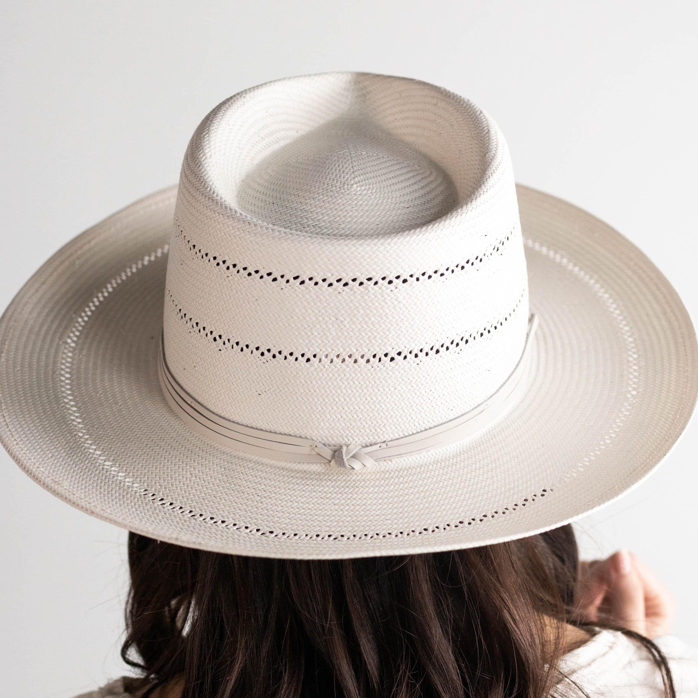 Arlo Rancher Fedora Straw Hat - GIGI PIP #color_cream
