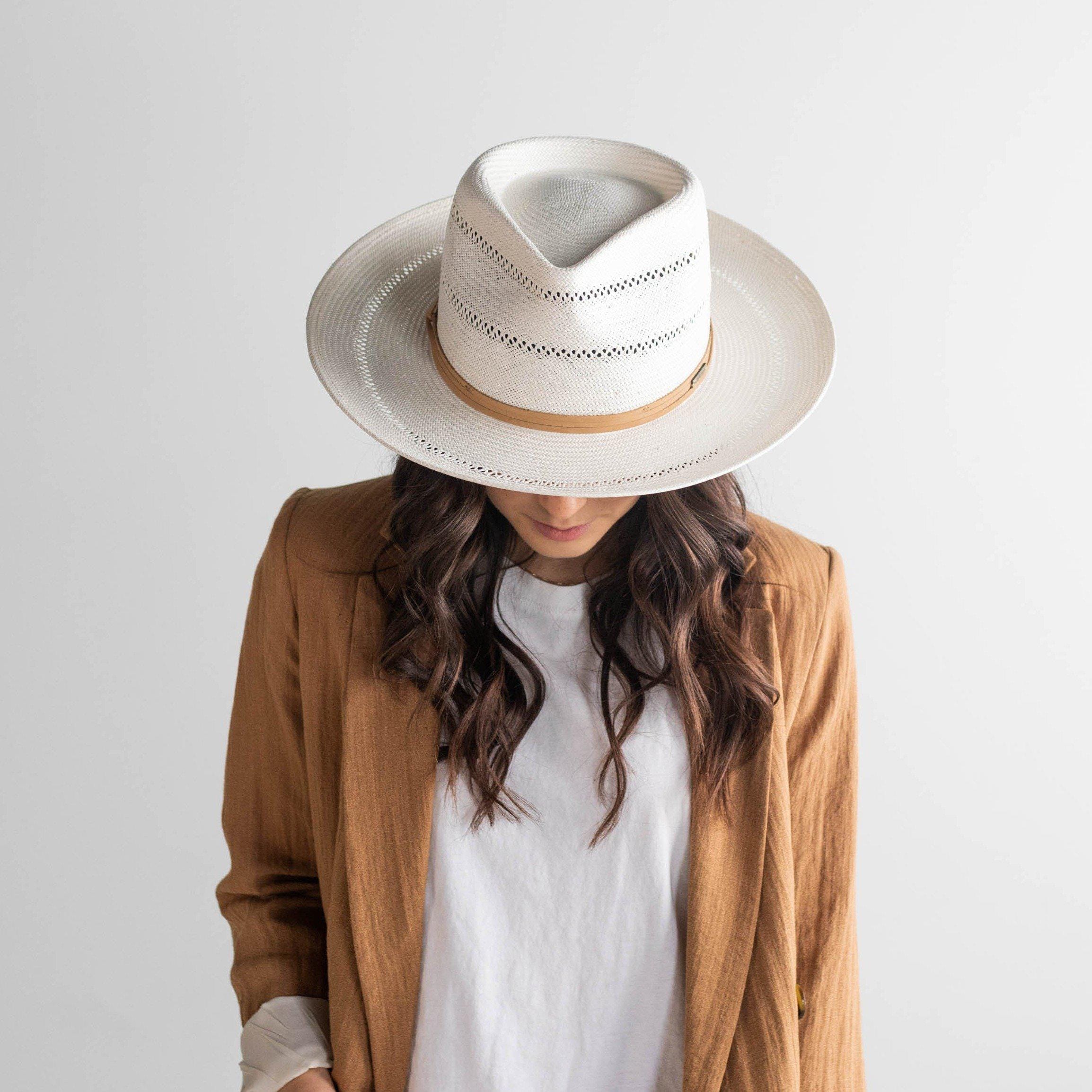 Arlo Rancher Fedora Straw Hat - GIGI PIP #color_tan