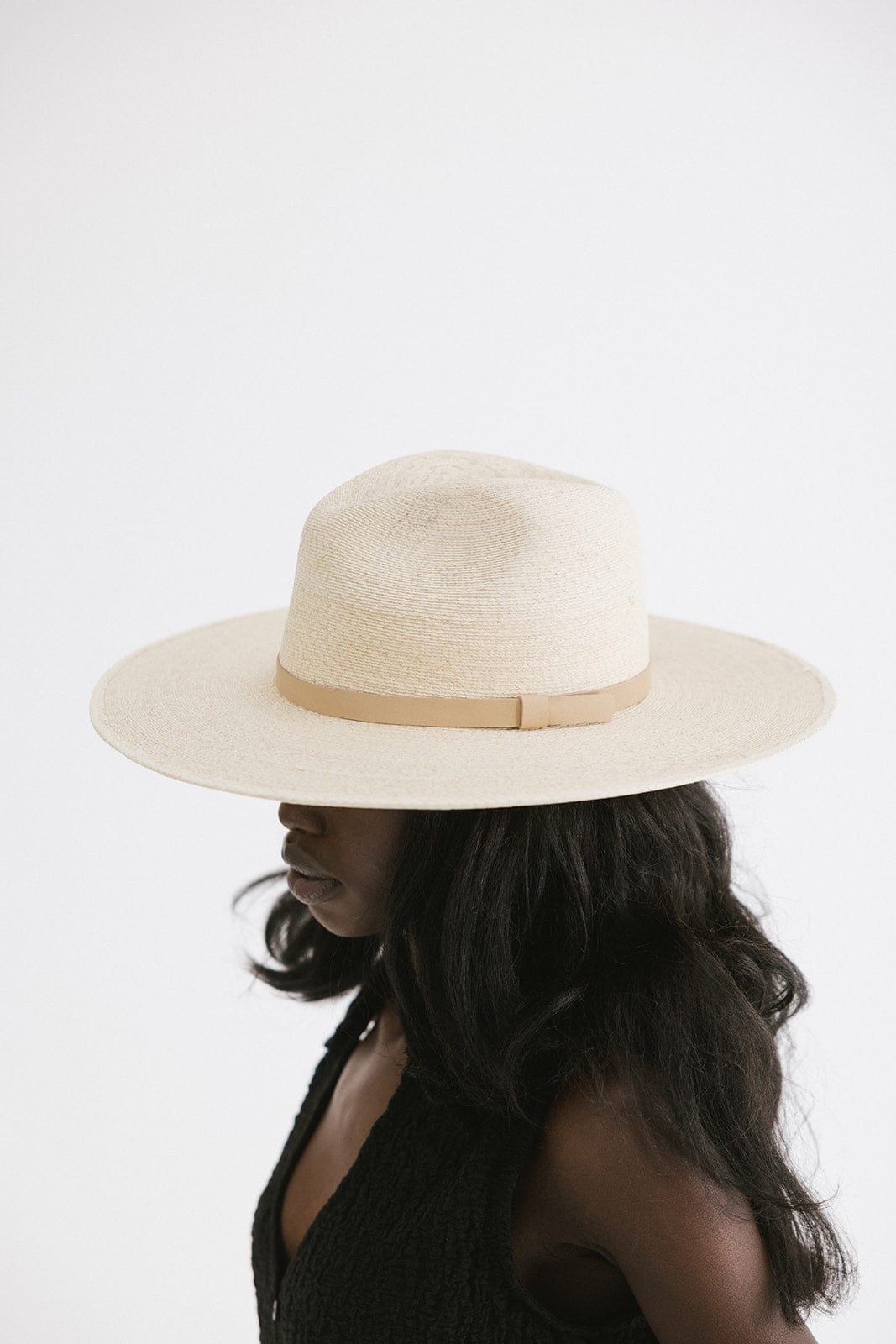 Blake Wide Brim Fedora - GIGI PIP #color_natural