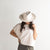 Gigi Pip straw hats for women - Arlo Straw Teardrop Fedora - teardrop crown and a stiff upturned brim, featuring handwoven venting on the crown and the brim, and a hand sewn removable leather band [honey]